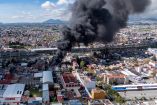 Un incendio en una bodega de Toluca