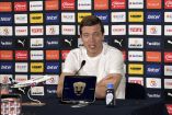 Esteban Solari en conferencia de prensa