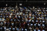 La cifra representa una asistencia de 71.2 por ciento, por lo que cerca de tres de cada 10 convocados no se presentaron al examen.