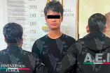 Yeudiel N., señalado como probable responsable del feminicidio de Karla Valeria N.