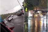 Fuerte lluvia colapsa vialidades en Tlalpan y la GAM