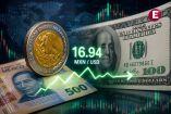 Peso mexicano cotiza estable en 16.94 unidades por dólar tras borrar pérdidas frente a la moneda estadounidense.