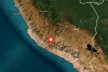 El sismo de magnitud 7.2 registrado en Ayacucho se sintió en varias regiones del sur del Perú y en Lima, sin causar daños ni víctimas.