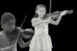 Romina Rivera, niña prodigio del violín.