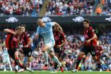 Erling Haaland no pudo marcar goles en el que fue su juego 200 en la Premier League, para el que lució un nuevo look a rape.
