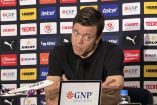 Esteban Solari en conferencia de prensa