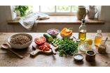 Ensalada de lentejas con vinagreta de aceite de oliva