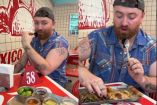 El cantante aprovechó su visita a CDMX para comer tacos