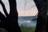 Ante el riesgo que representaba la presencia de los artefactos sin detonar, las autoridades determinaron el cierre temporal de la carretera federal 54.