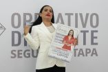 CIUDAD DE MÉXICO, 25SEPTIEMBRE2023.- Sandra Cuevas, alcaldesa de Cuauhtémoc, ofreció una conferencia de prensa en la que anunció su próxima campaña de agradecimiento por está demarcación del 4 al 19 de octubre.FOTO: GRACIELA LÓPEZ /CUARTOSCURO.COM