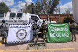 El despliegue táctico se realizó en Paseo Durango, por parte de elementos de la Guardia Nacional, Defensa, Fiscalía General de la República y de la Secretaria de Seguridad y Protección Ciudadana.