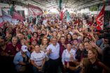 Muestran junto a Mijes en Escobedo unidad y fuerza territorial