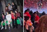 Fan intenta subir al escenario BTS