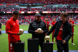 Recibiendo el balón de oro