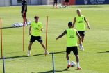 Julián Álvarez se presentó a las prácticas del Atlético de Madrid, a unas horas del cierre de registros en las principales ligas europeas.