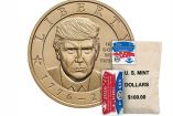 La Casa de la Moneda de Estados Unidos lanzó la moneda de un dólar con el retrato de Donald Trump como parte de las emisiones del Semiquincentenario.