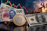Peso mexicano frente al dólar en una jornada de volatilidad en los mercados, marcada por datos laborales de Estados Unidos y tensiones en Medio Oriente.