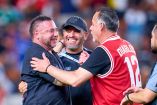 Antonio Mohamed rompe en llanto apenas terminó la final de la Leagues Cup, lo que significó que obtuviera su onceavo título como técnico en el futbol mexicano y el sexto con Toluca.