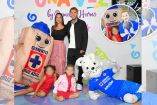 Piovi y su esposa Carolina celebran el cumpleaños de sus dos hijas