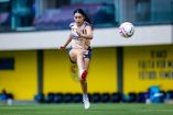 El América compartió una entrevista con la goleadora Scarlett Camberos desde el Estadio Banorte.