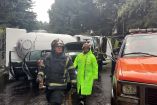 Para prevenir riesgos fue necesario cerrar ambos sentidos de la circulación