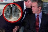 Un periodista de Reuters conservó durante 25 años los zapatos que llevó en la Zona Cero.