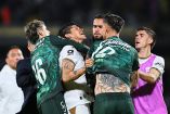 Pelea entre Pumas y León tras su partido.