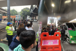 Usuarios enfrentaron largas filas por el cierre de estaciones de la Línea 12 del Metro; RTP brinda apoyo con autobuses mientras continúan los trabajos de mantenimiento.