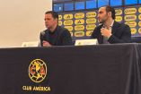 Santiago Baños y Antonio Ibrahim durante conferencia de prensa.