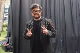 Aleks Syntek en el Día del compositor, en la Sociedad de autores y compositores de México (Sacm).