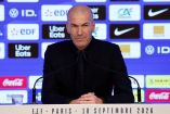 Zidane en la conferencia de prensa para la convocatoria de la UEFA Nations League 2026.