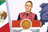 Claudia Sheinbaum, presidenta de México, durante su conferencia del 22 de septiembre de 2026.