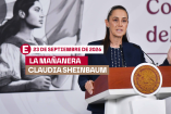 Mañanera de Sheinbaum hoy 24 de septiembre de 2026