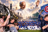 Caption:Chicago vivió una jornada redonda: los White Sox y los Cachorros aseguraron con minutos de diferencia su clasificación a los playoffs de MLB.