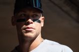 Aaron Judge busca estar disponible para el primer juego de los Yankees ante los Red Sox.