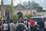 Integrantes de la Resistencia Universitaria y familiares exigieron justicia tras el asesinato de Shamed y Gael.