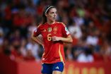 Aitana Bonmatí en la UEFA Nations League 2025.
