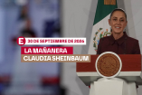 Mañanera de Sheinbaum hoy 30 de septiembre de 2026