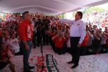 El dirigente nacional del PRI, Alejandro Moreno, tomó protesta a los Defensores de Zacatecas coordinados por Fito Bonilla.