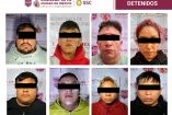 Ocho personas fueron detenidas en distintos operativos