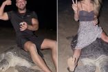El influencer ucraniano Vadym Oleynik y su prometida, Olena Kravchenko