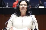 La exlegisladora federal Alejandra León Gastélum en video donde niega su arresto por parte de autoridades estadounidenses en la frontera de Mexicali.