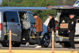 Lionel Messi arribó junto con su esposa y sus tres hijos