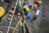 Vandalizan estación Tlatelolco del Metro; SSC asegura artefactos y descarta detenidos