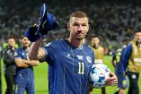 Edin Džeko se retiró de la Selección de Bosnia y Herzegovina