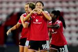Rebeca Bernal lleva tres goles en dos partidos de copa.