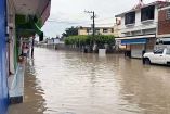 Inundación en Veracruz en octubre de 2025.