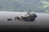 choque de barcos rio congo