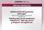 El consumo de medicamentos falsificados o adulterados puede representar un riesgo para la salud, debido a que se desconoce si contienen los ingredientes correctos.