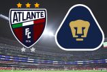 Atlante y Pumas se enfrentarán en la Jornada 12 del Apertura 2026 de la Liga MX.